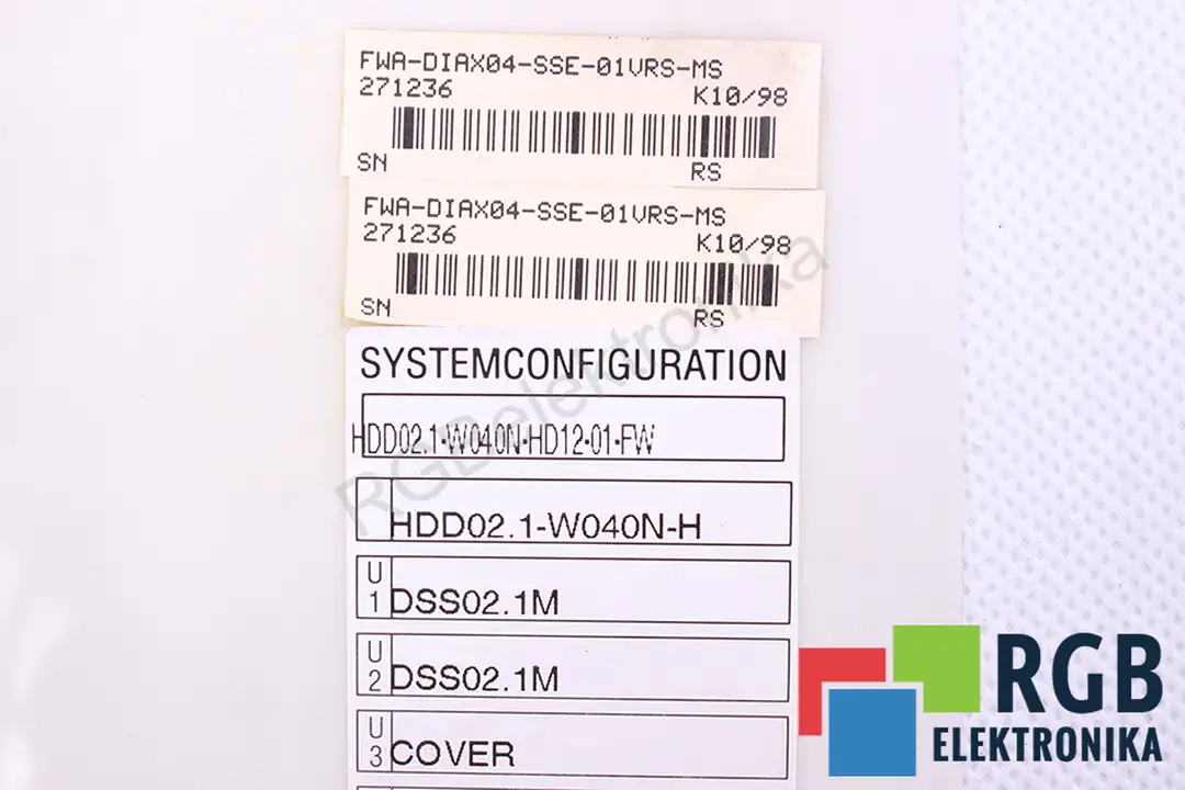 HDD02.1-W040N-HD12-01-FW BOSCH REXROTH