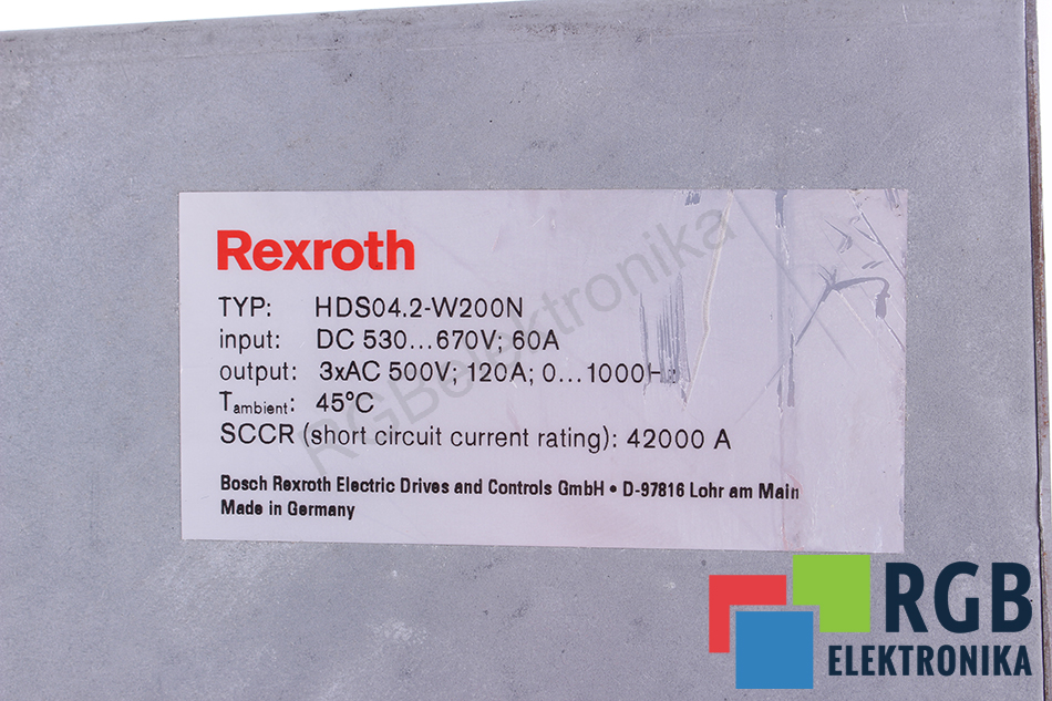 HDS04.2-W200N BOSCH REXROTH