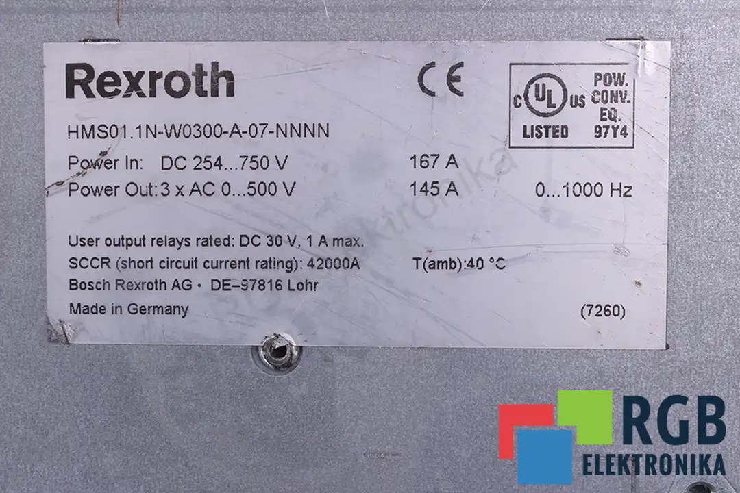 HMS01.1N-W0300-A-07-NNNN BOSCH REXROTH