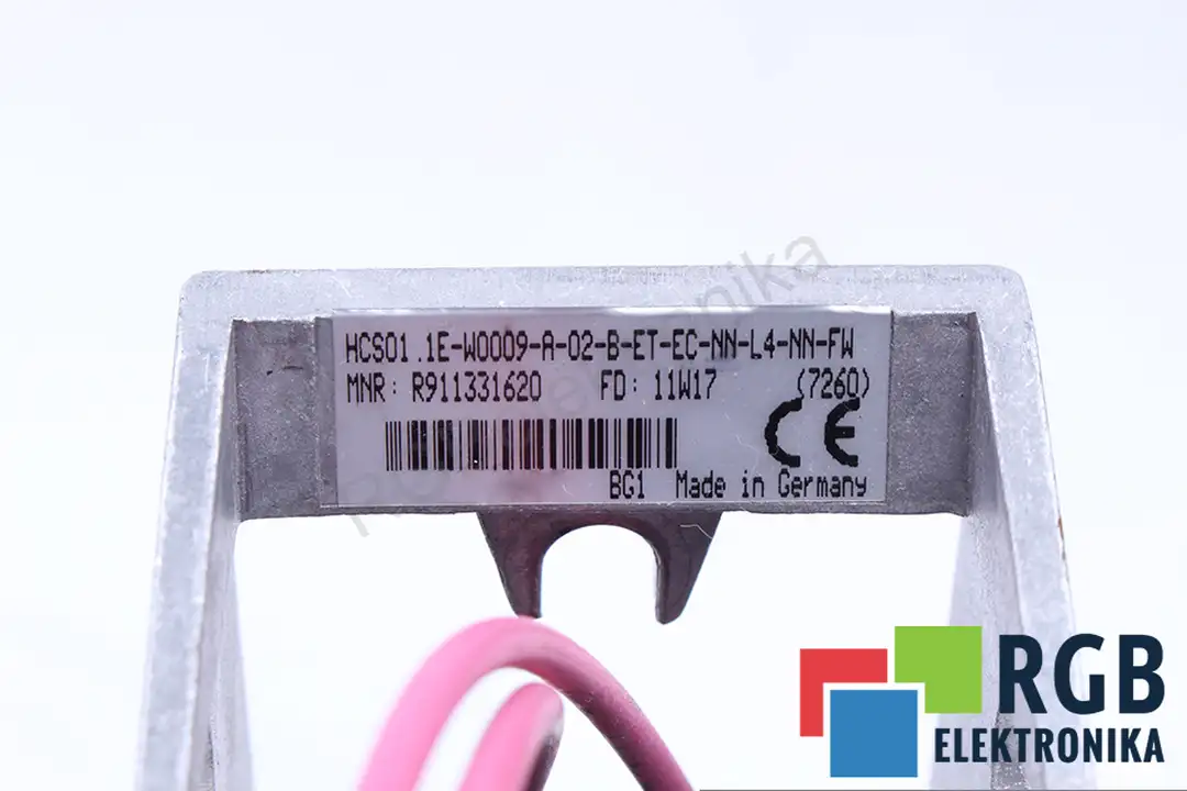 HCS01.1E-W0009-A-02-B-ET-EC-NN-L4-NN-FW BOSCH REXROTH