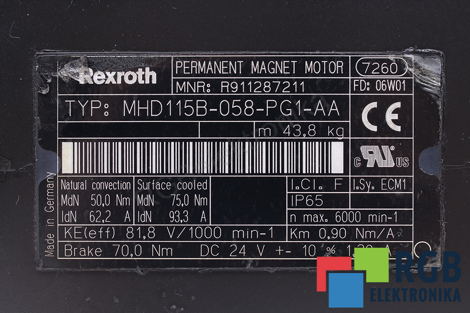 MHD115B-058-PG1-AA BOSCH REXROTH