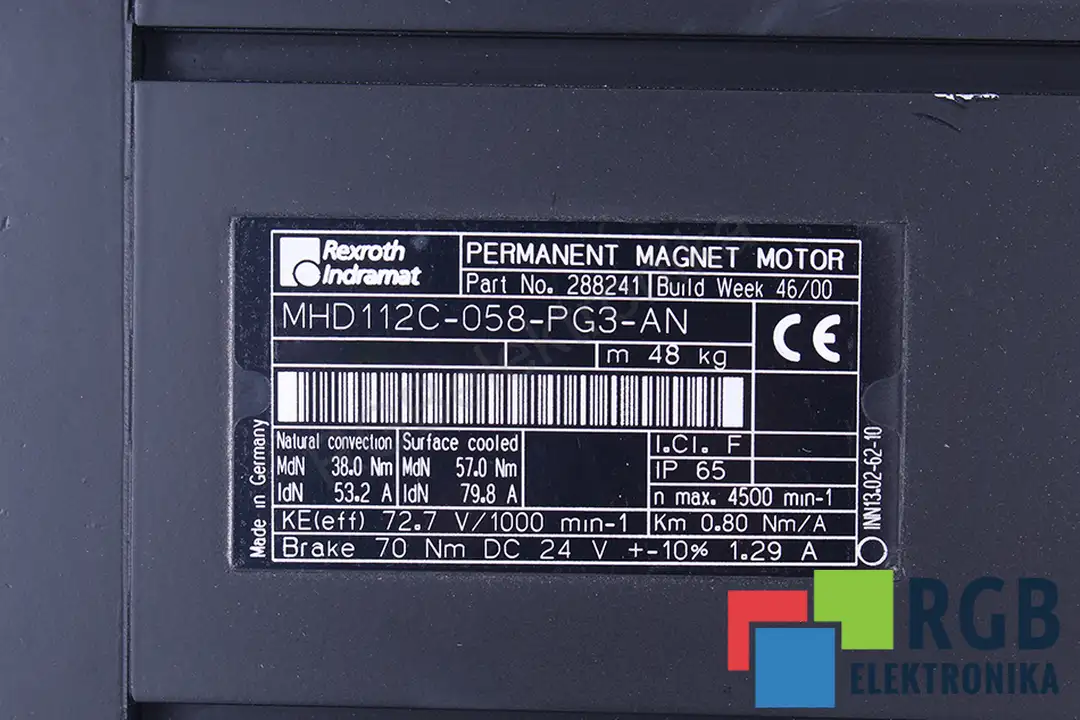 MHD112C-058-PG3-AN BOSCH REXROTH