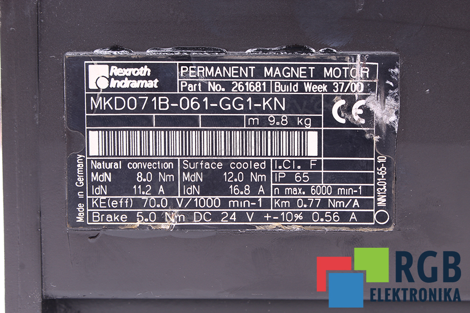 MKD071B-061-GG1-KN BOSCH REXROTH