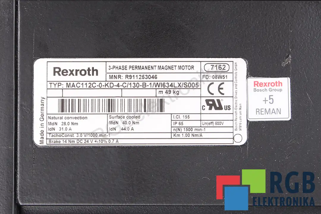 MAC112C-0-KD-4-C/130-B-1/WI634LX/S005 BOSCH REXROTH