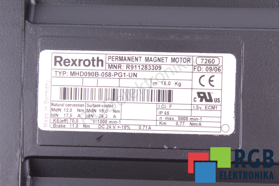 MHD090B-058-PG1-UN BOSCH REXROTH