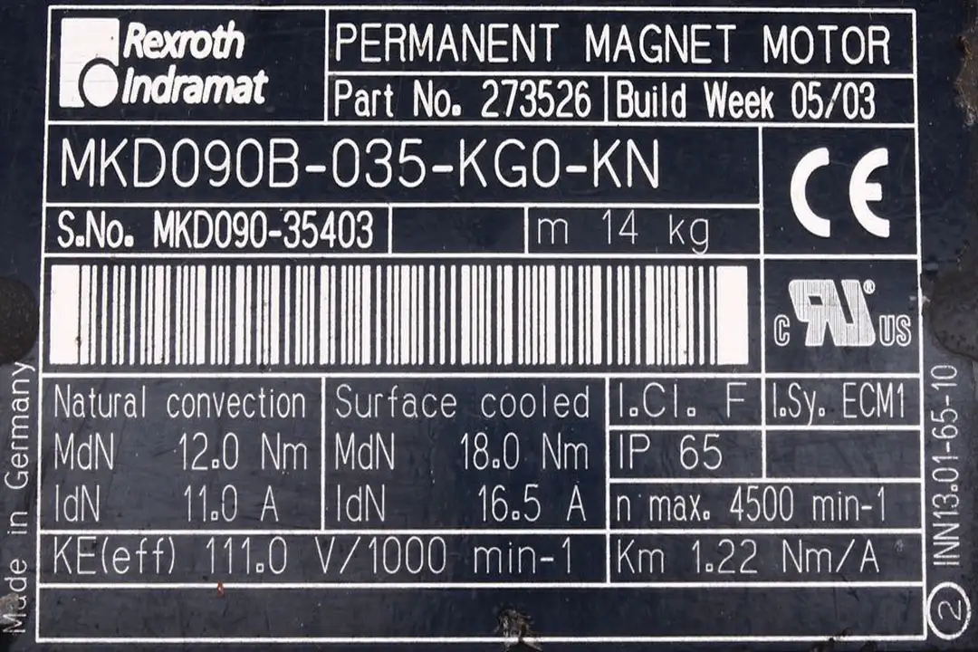 mkd090b-035-kg0-kn BOSCH REXROTH oprava