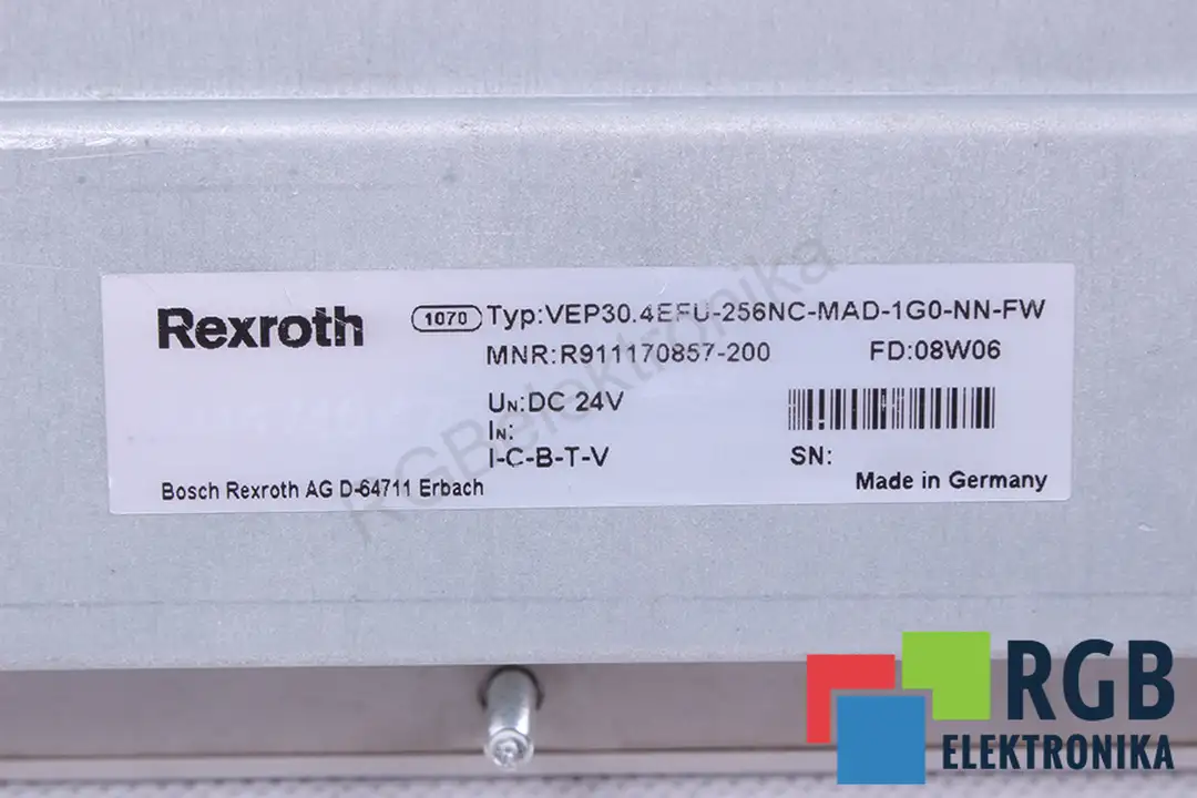 VEP30.4EFU-256NC-MAD-1G0-NN-FW BOSCH REXROTH