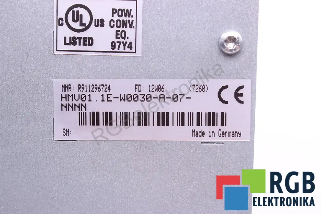 HMV01.1E-W0030 BOSCH REXROTH