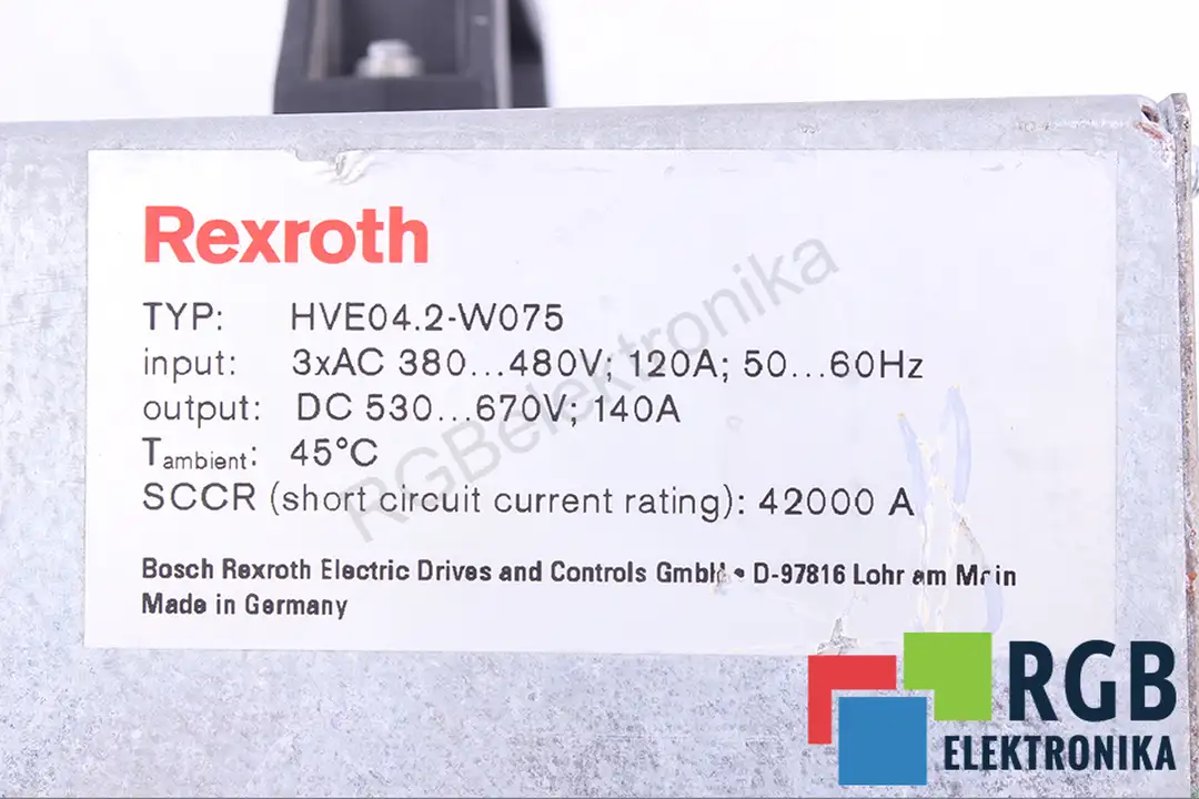 hve04.2-w075 BOSCH REXROTH oprava