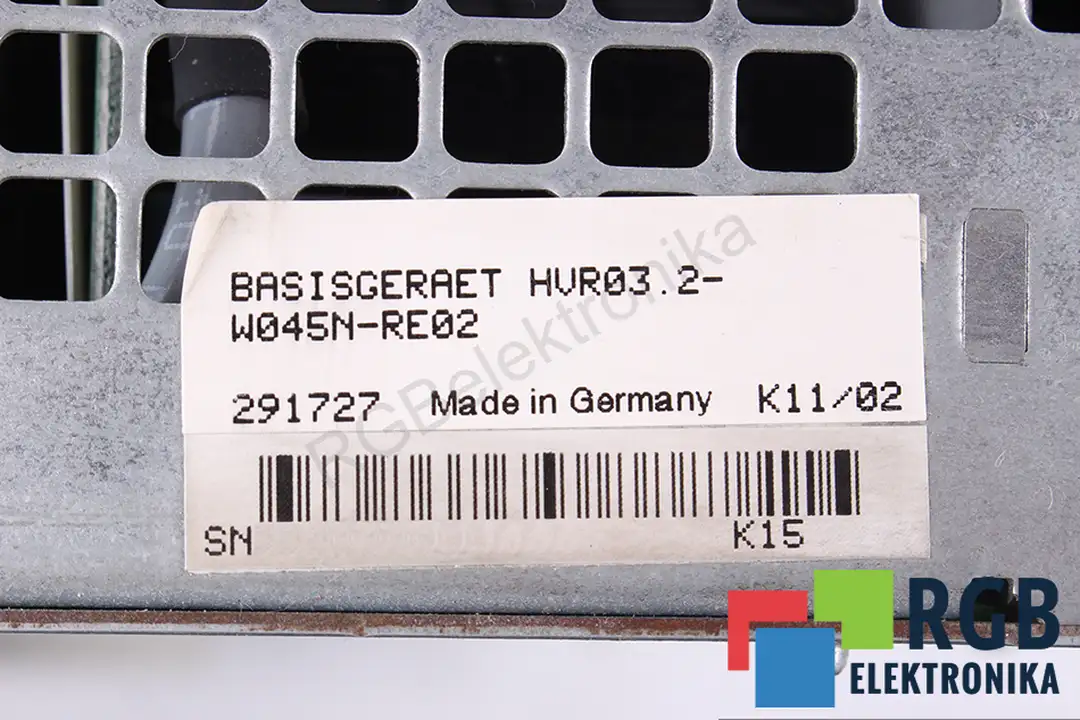 hvr03.2-w045n-re02 BOSCH REXROTH oprava