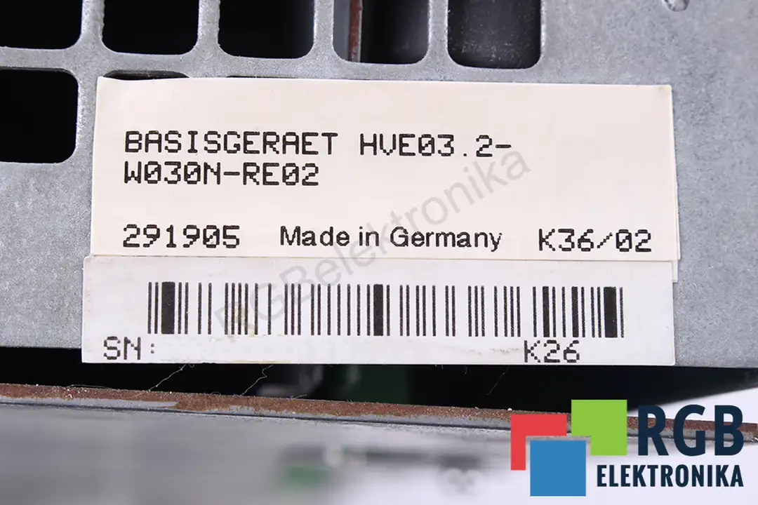 HVE03.2-W030N-RE02 BOSCH REXROTH