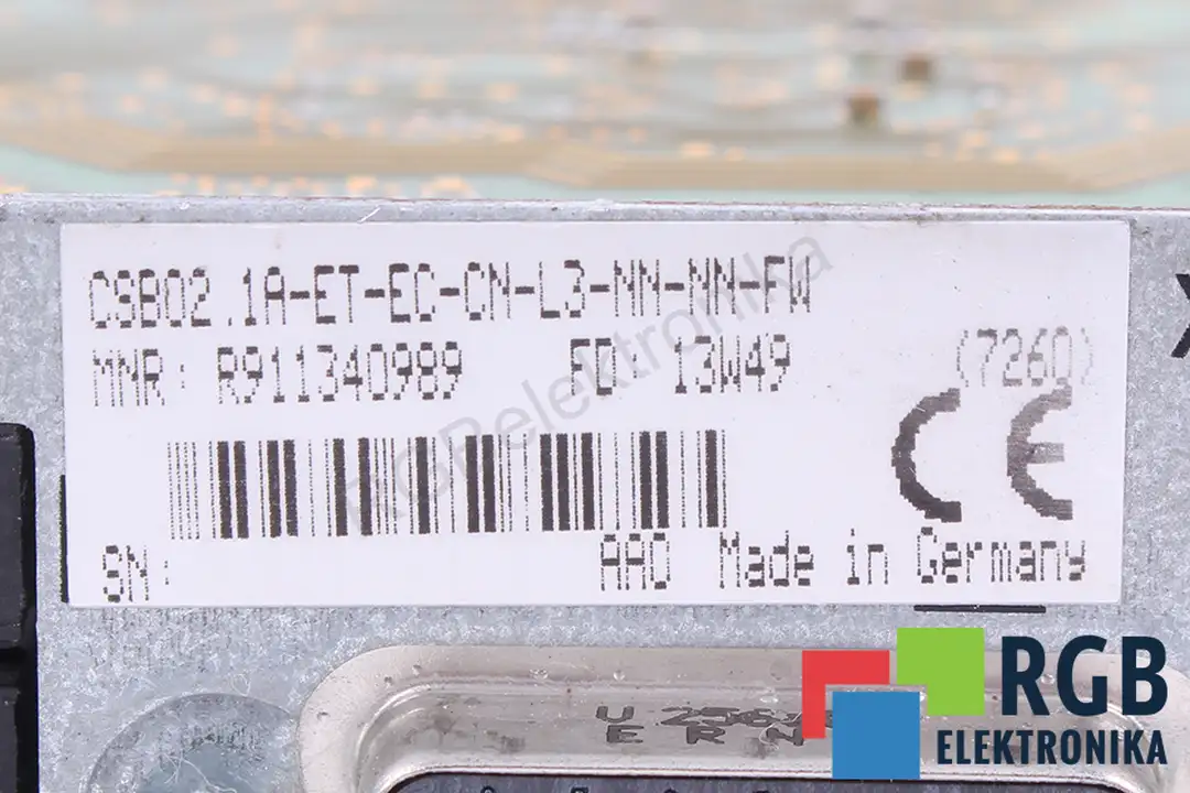 CSB02.1A-ET-EC-CN-L3-NN-NN-FW BOSCH REXROTH