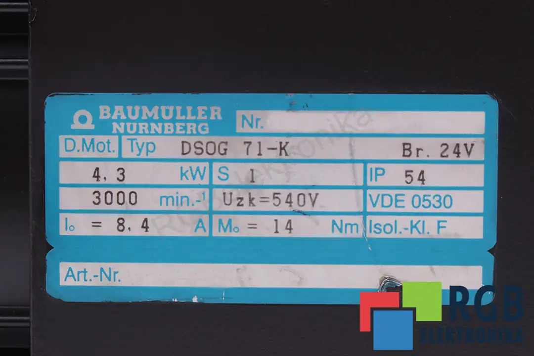 DSOG71-K BAUMULLER
