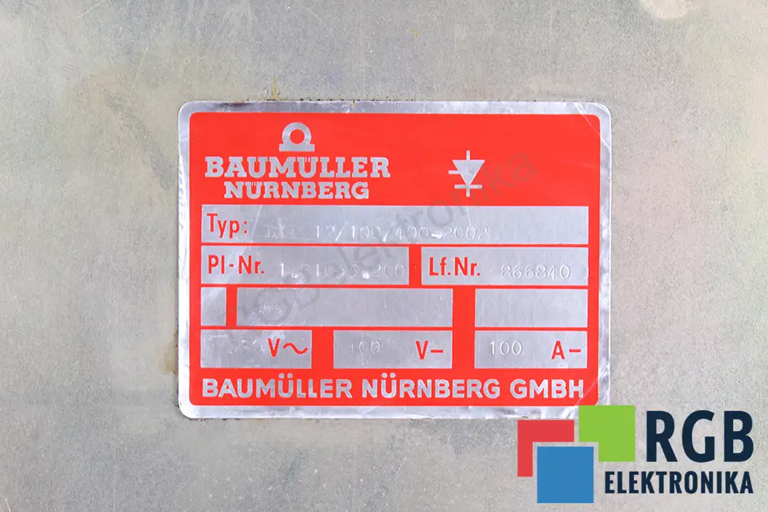 BKF12/100/400-2002 BAUMULLER