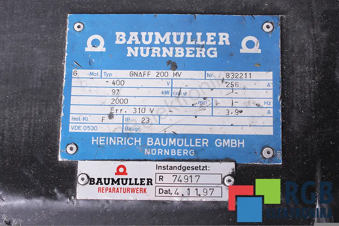 GNAFF200MV BAUMULLER