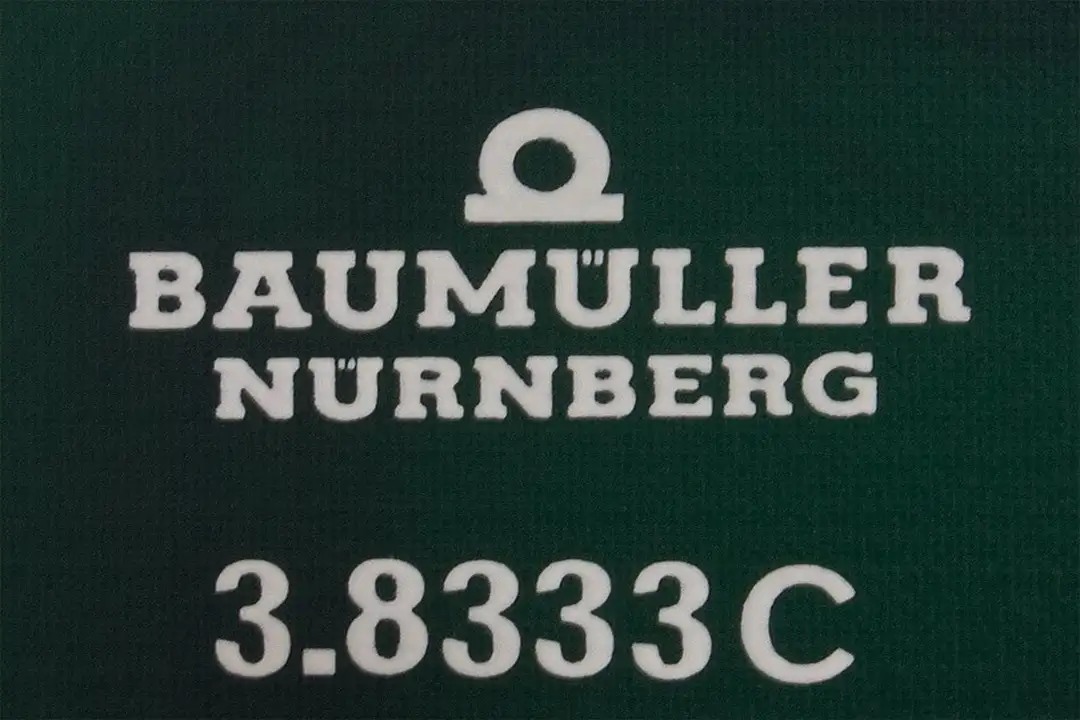 3.8333c BAUMULLER oprava