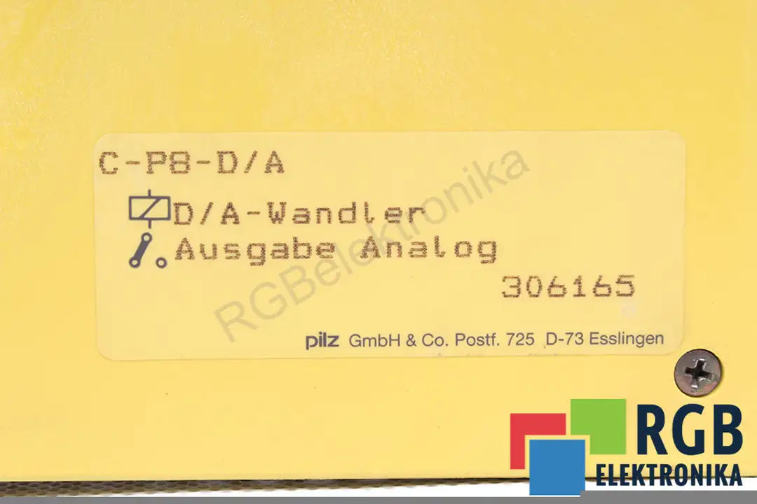 C-P8-D/A PILZ