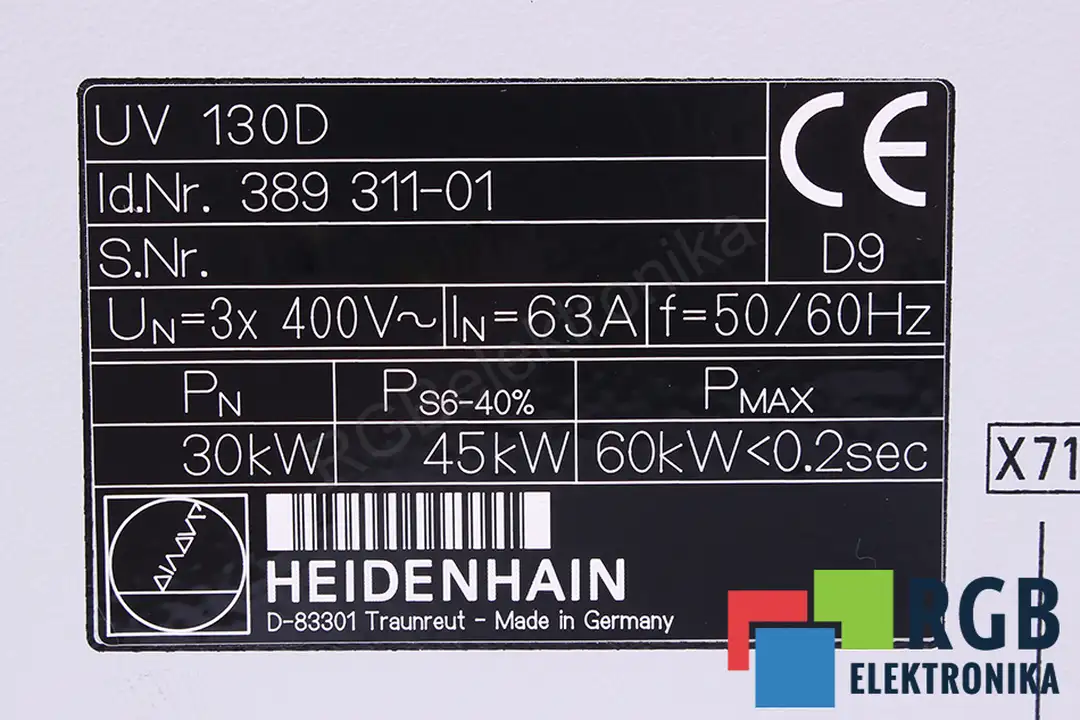 UV130D HEIDENHAIN