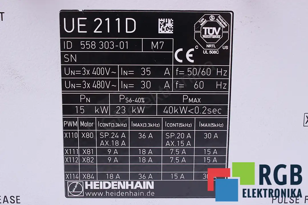 UE211D HEIDENHAIN