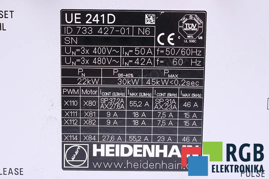 UE241D HEIDENHAIN