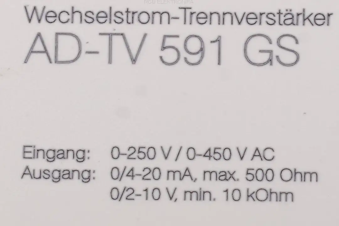 ad-tv-591-gs ADAMCZEWSKI oprava