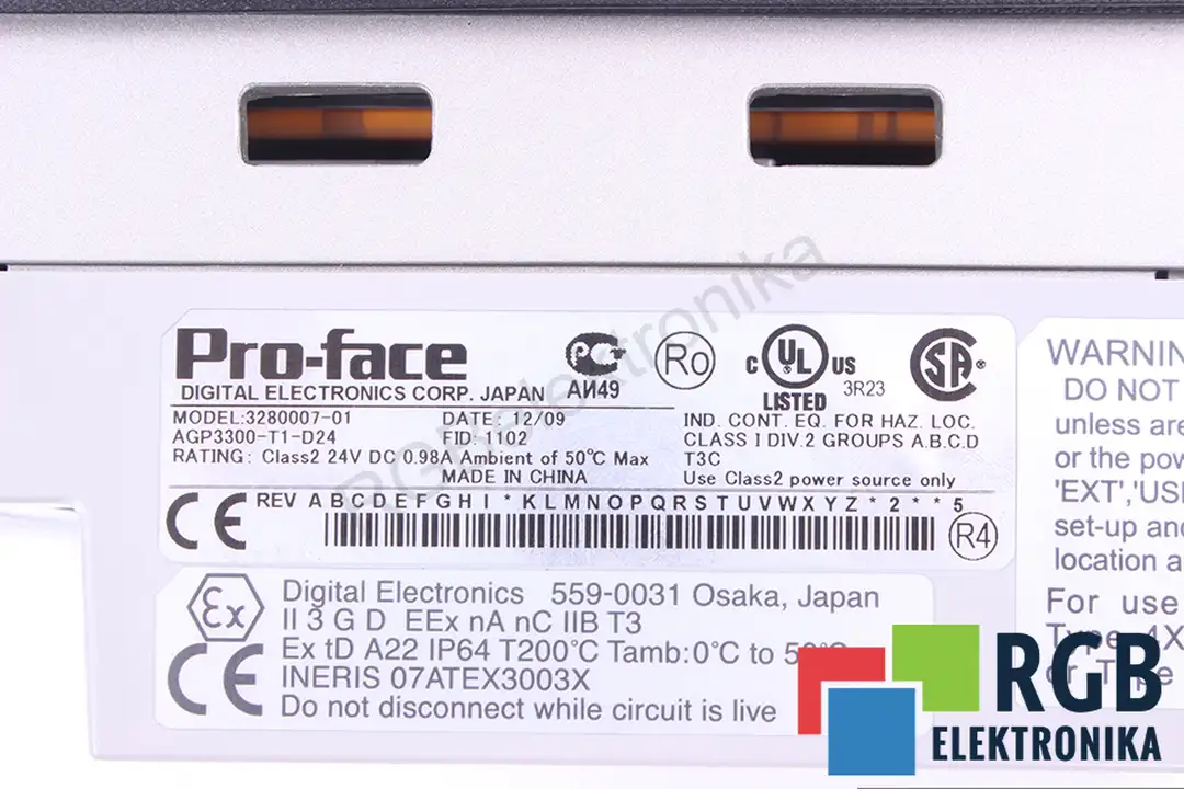 PRO-FACE AGP3300-T1-D24 AGP3300-T1-D24 PRO-FACE