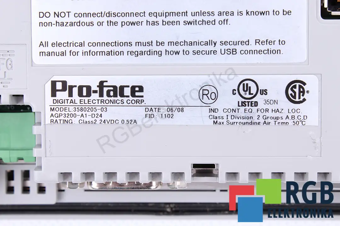 AGP3200-A1-D24 PRO-FACE