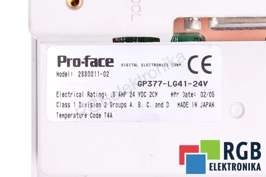 GP377-LG41-24V PRO-FACE