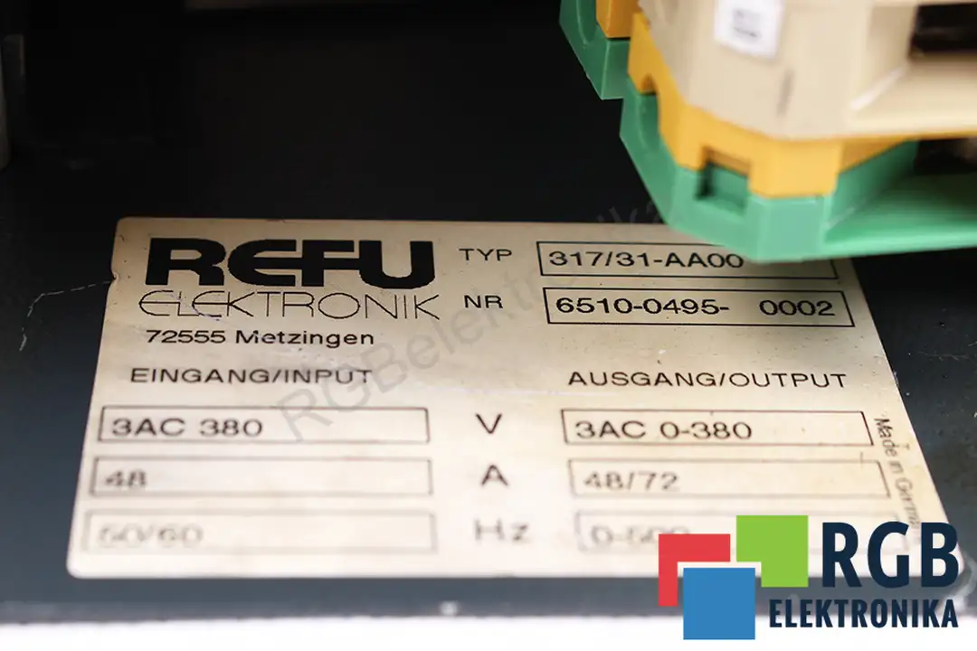 317/31-AA00 REFU ELEKTRONIK