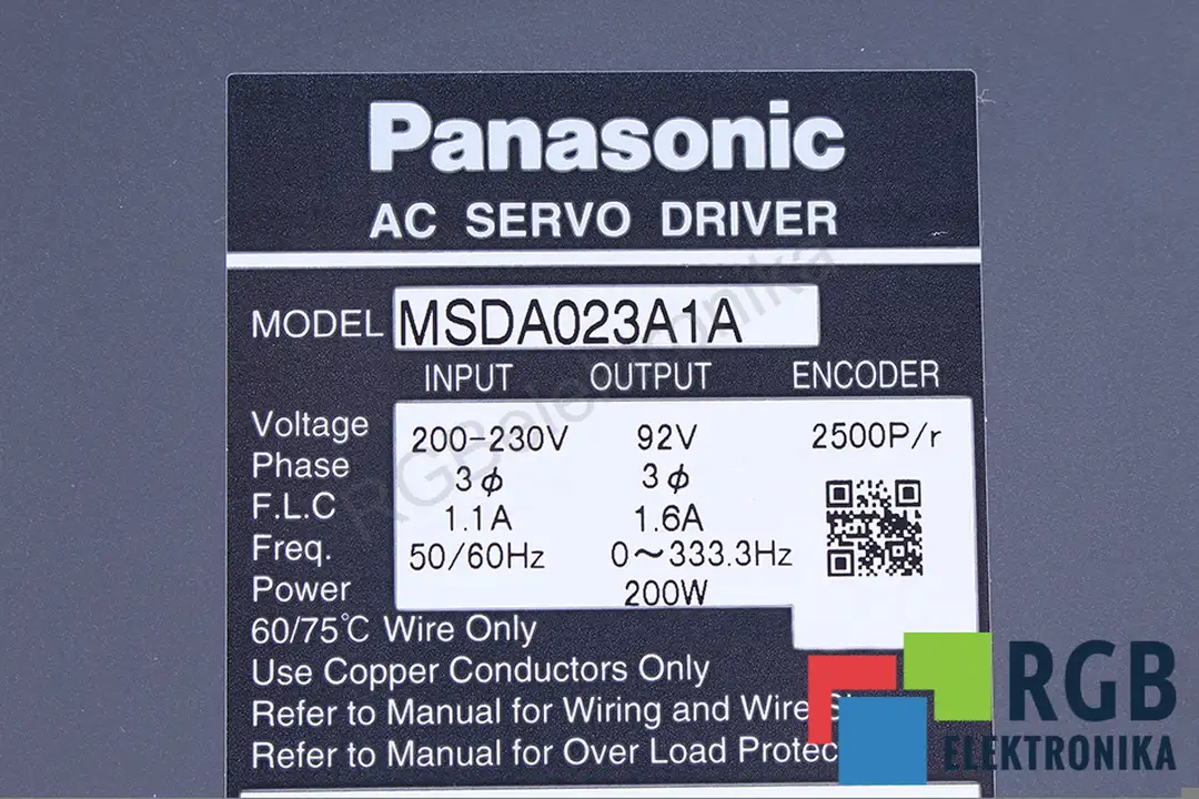 MSDA023A1A PANASONIC