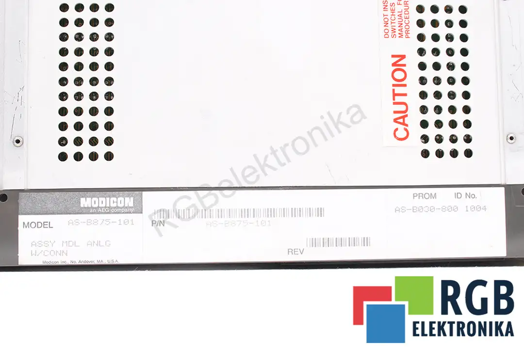 AS-B875-101 MODICON