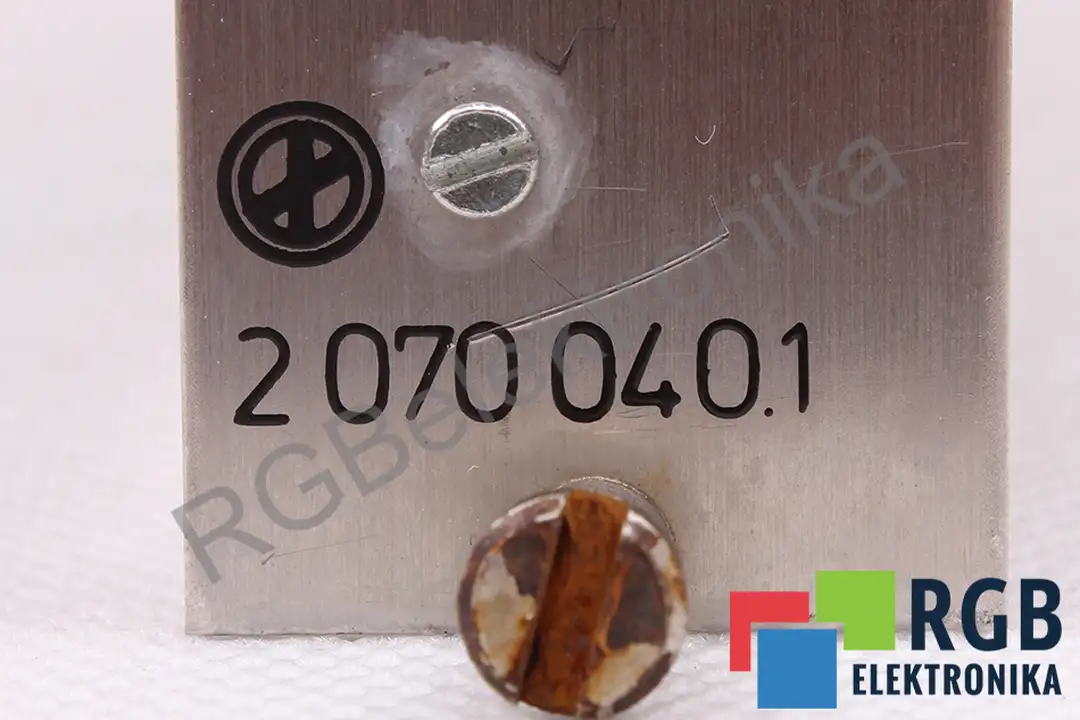 2070040.1 WIEDEMANN ELECTRONIC