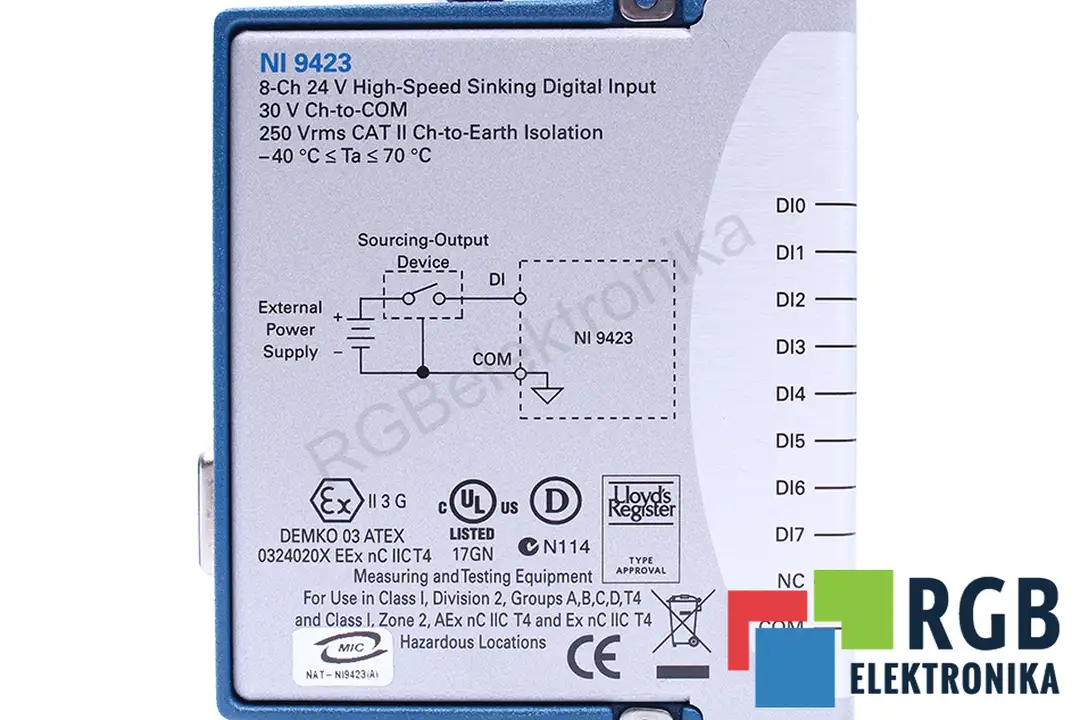 NI9423 NATIONAL INSTRUMENTS