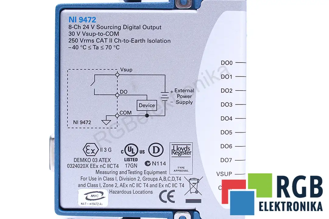 NI9472 NATIONAL INSTRUMENTS