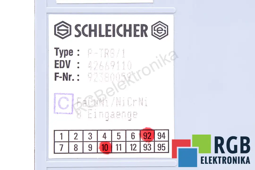 P-TR8/1 SCHLEICHER