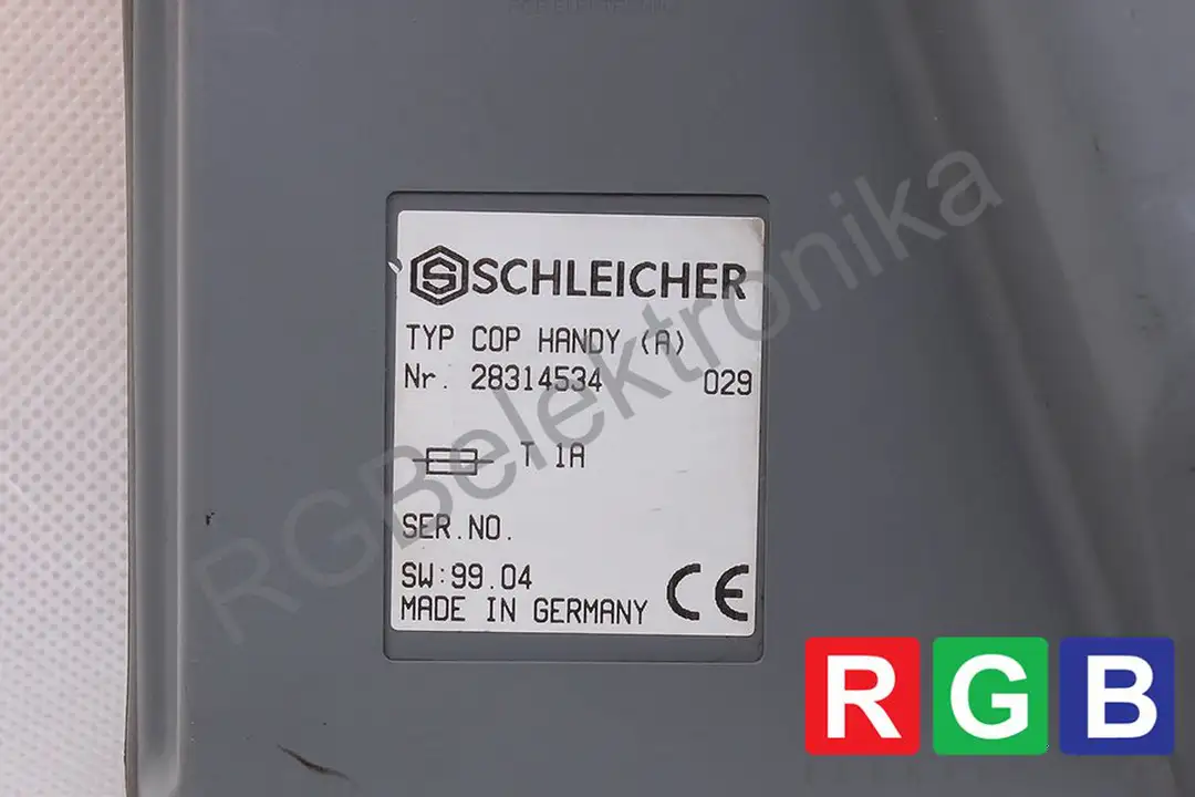 28314534 SCHLEICHER oprava