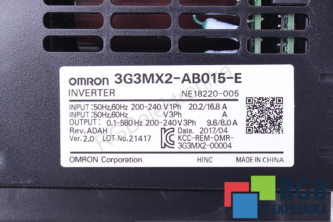 3G3MX2-AB015-E OMRON