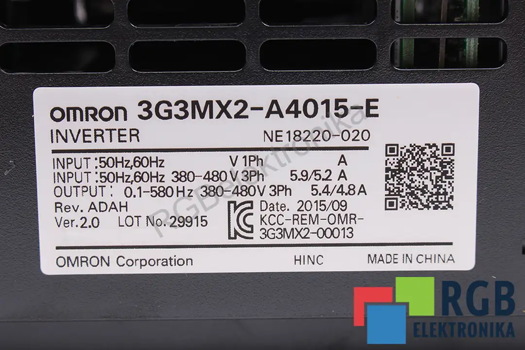 3g3mx2-a4015-e OMRON