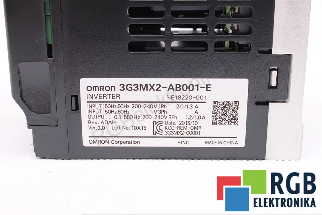 3G3MX2-AB001-E OMRON