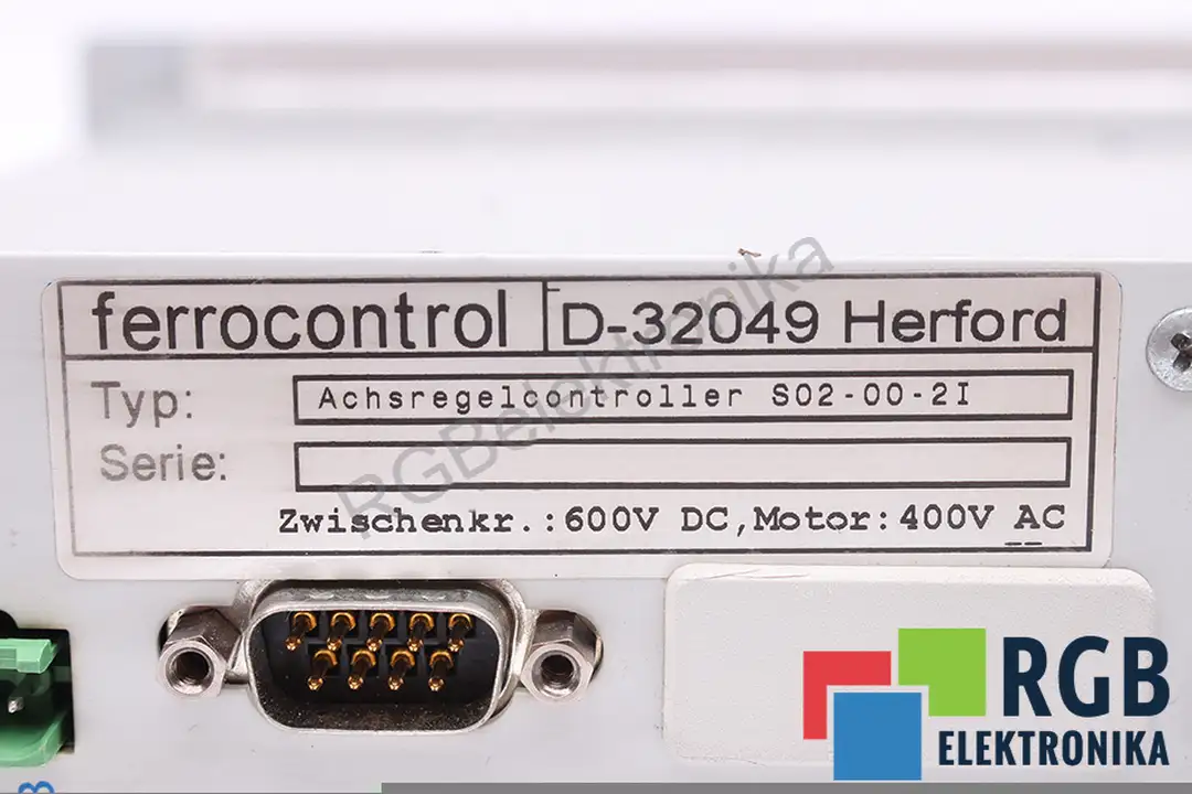 S02-00-2I FERROCONTROL