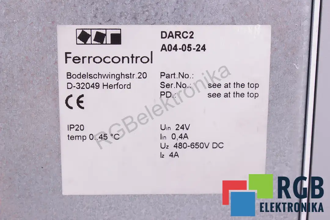 DARC2 A04-05-24 FERROCONTROL