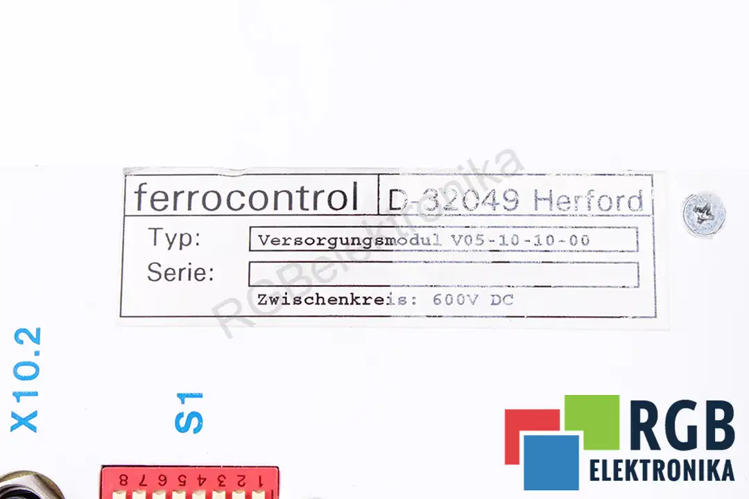 V05-10-10-00 FERROCONTROL