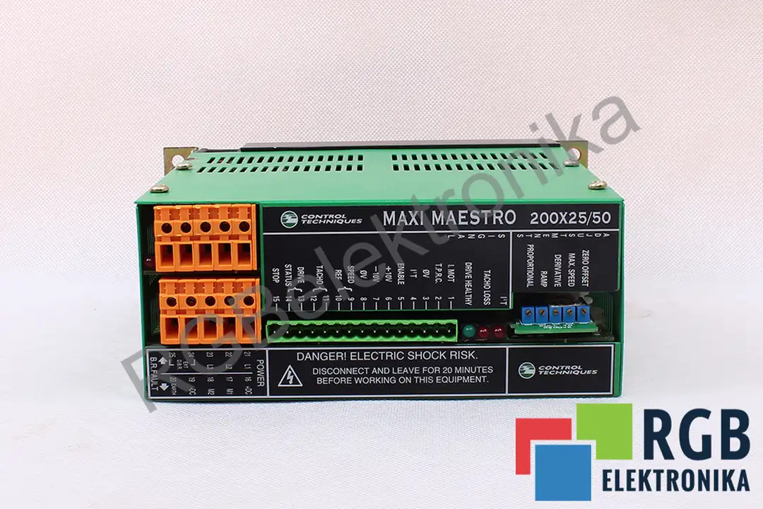 CONTROL TECHNIQUES 200 X 25/50 200 X 25/50 CONTROL TECHNIQUES