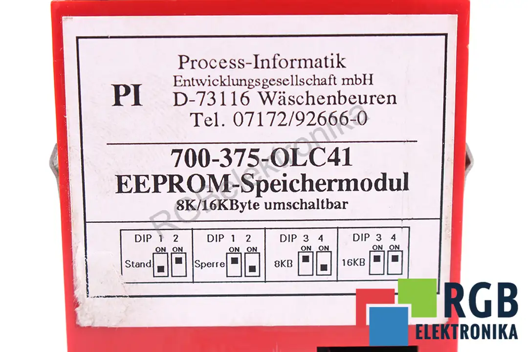 700-375-OLC41 PROCESS-INFORMATIK