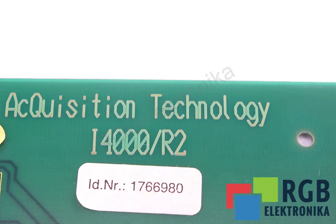 I4000 ACQUISITION TECHNOLOGY