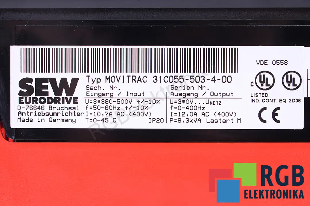 31C055-503-4-00 SEW EURODRIVE