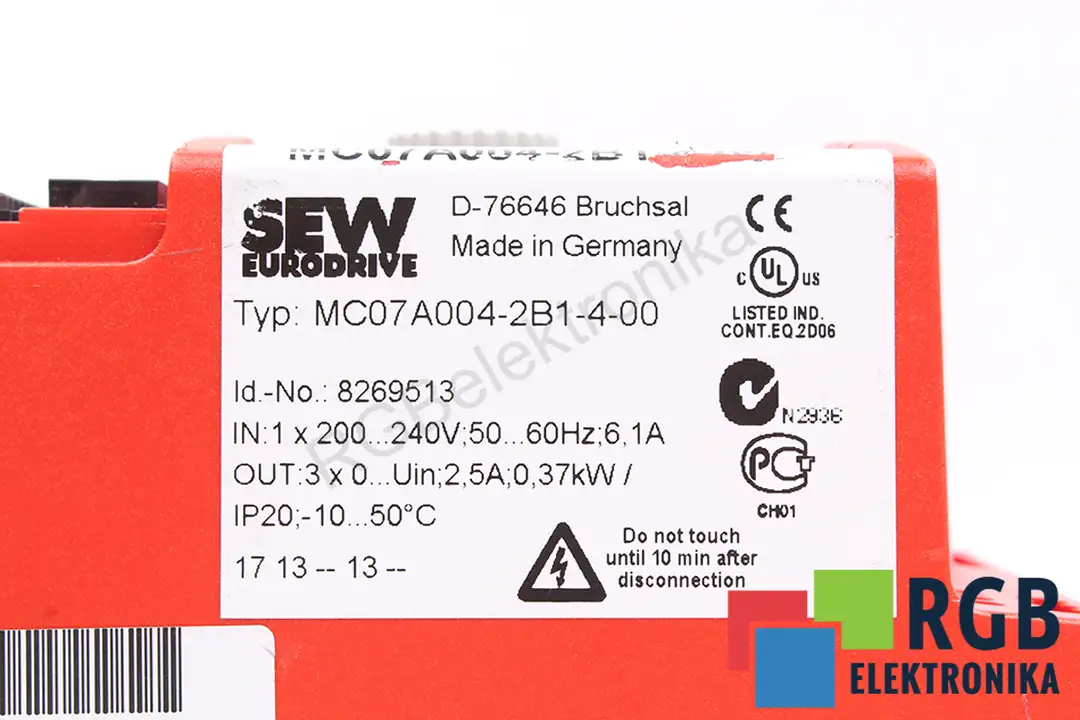 MC07A004-2B1-4-00 SEW EURODRIVE