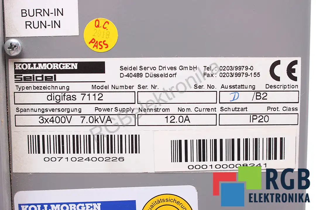 DIGIFAS7112 SEIDEL