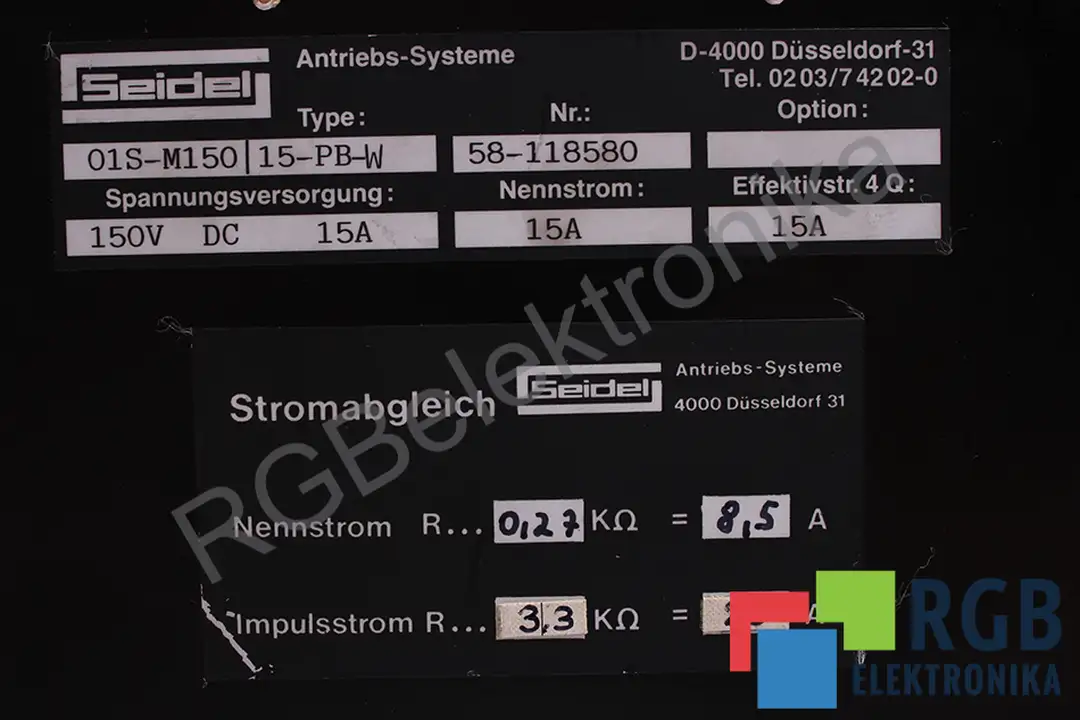 01S-M150 15-PB-W SEIDEL