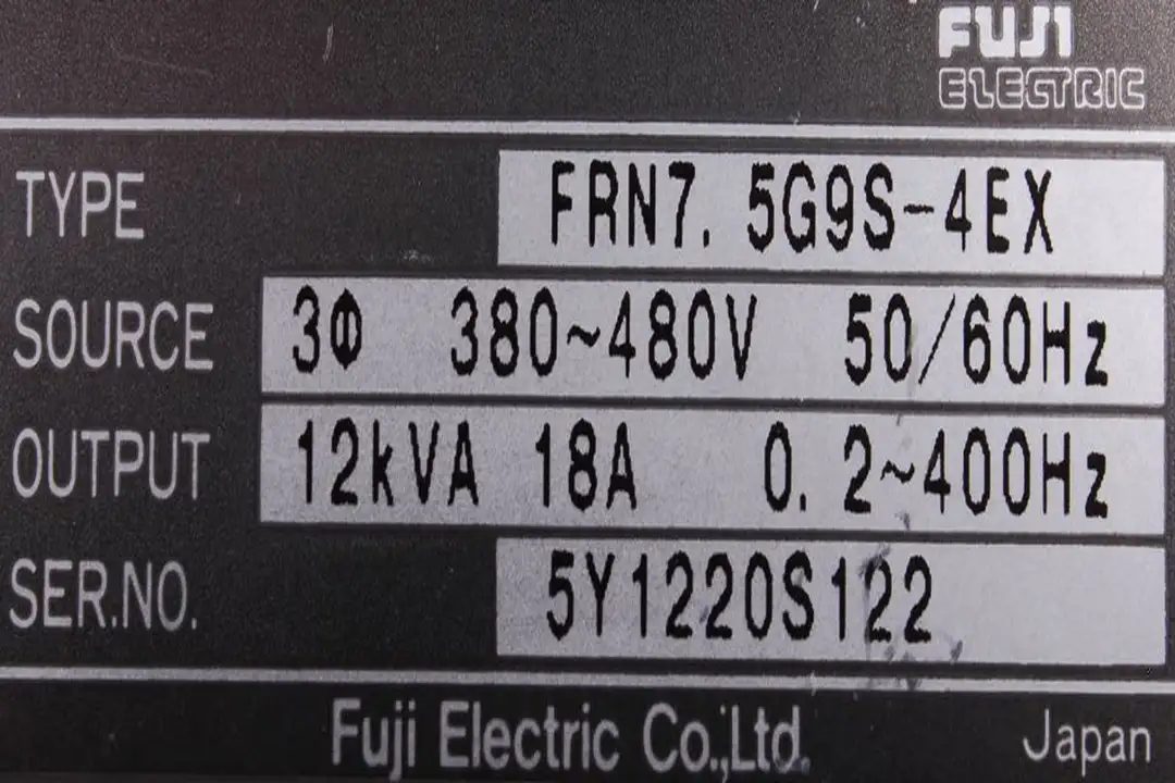 frn7.5g9s-4ex FUJI ELECTRIC oprava